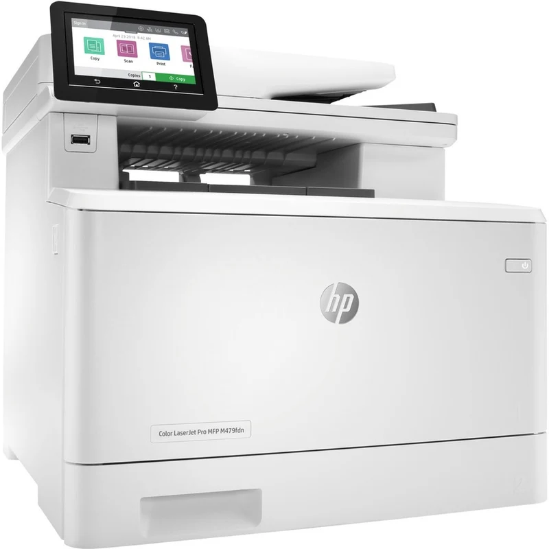 Imprimante multifonction laser HP LaserJet Pro M479 M479fdn - Couleur - Copieur/Télécopieur/Scanner - 28 ppm - Impression monochrome/couleur - 38400 600 x 50000 - Impression recto verso automatique - 300 1200 pages par mois - 1 feuilles - Entrée - Scanner couleur - 79 XNUMX - Numérisation optique - Télécopieur couleur - Gigabit Ethernet WXNUMXAXNUMXA#BGJ