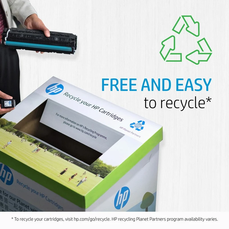 Cartouche de toner laser d'origine HP 130A - Pack jaune CF352A