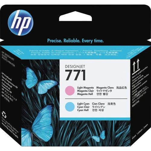 Tête d'impression à jet d'encre d'origine HP 771 (CE019A) - Pack individuel - Cyan - 1 pièce CE019A