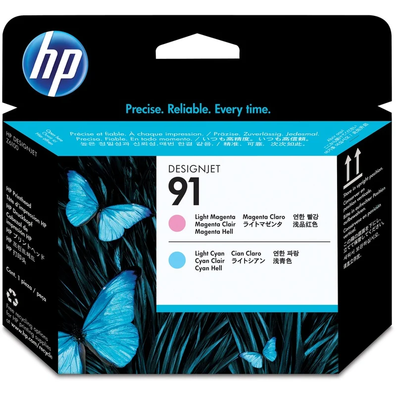 Tête d'impression d'origine HP 91 (C9462A) - Pack individuel C9462A