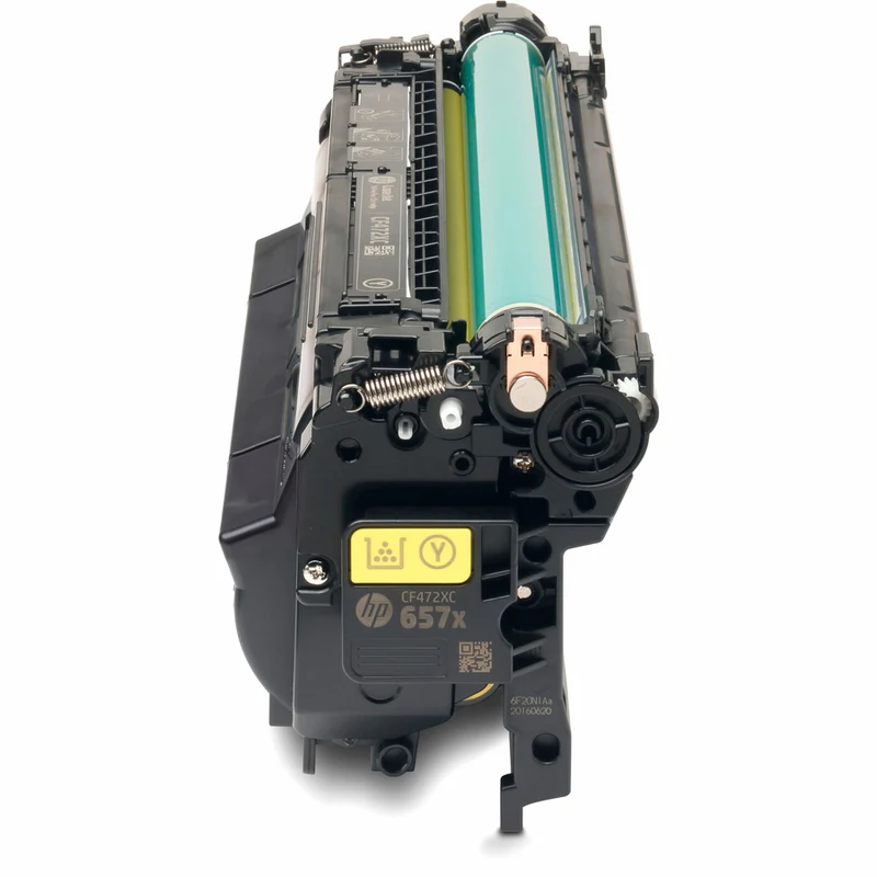Cartouche de toner laser HP 657X (CF472X) d'origine à haut rendement - Jaune - 1 pièce CF472X