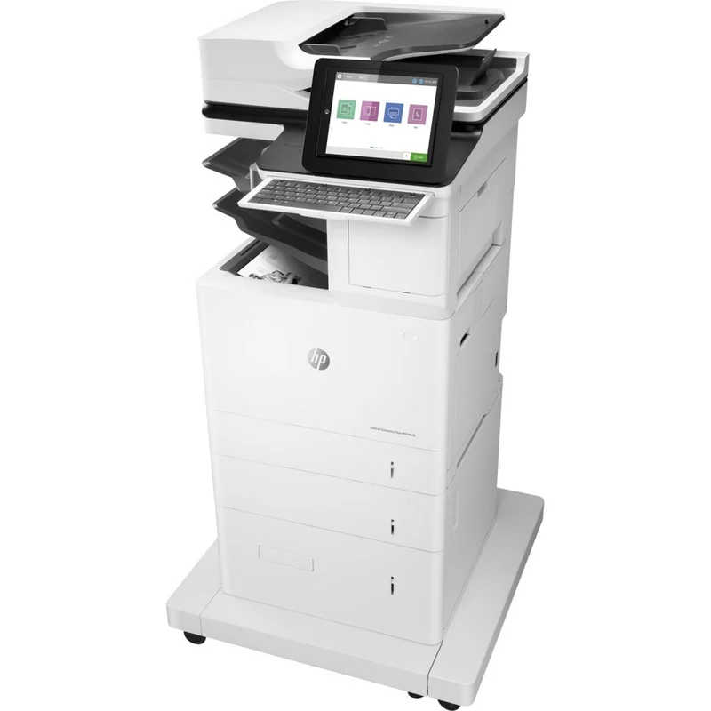 Imprimante multifonction laser HP LaserJet Enterprise M636z - Monochrome - Copieur/Télécopieur/Scanner - Impression monochrome 75 ppm - Impression 1200 x 1200 ppp - Impression recto verso automatique - 300000 3200 pages - 600 feuilles - Entrée 7 ppp - Numérisation optique - LAN sans fil - Mopria - Wi-Fi Direct 01PTXNUMXA#BGJ