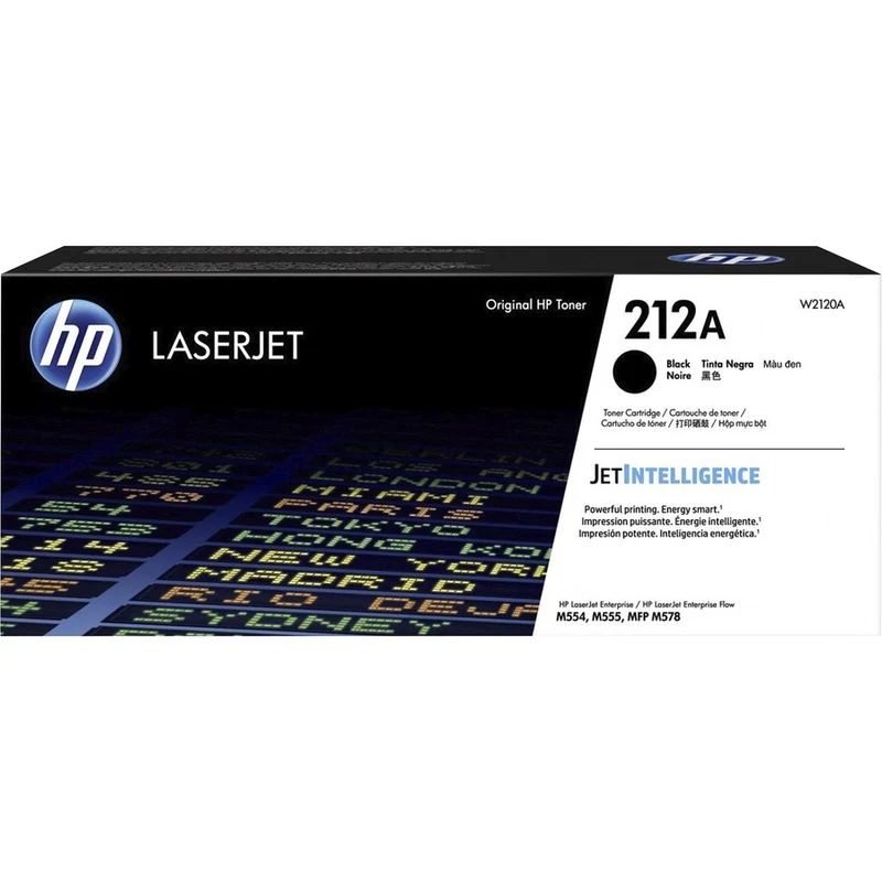 Cartouche de toner laser HP 212A d'origine à rendement standard - Noir - 1 unité W2120A