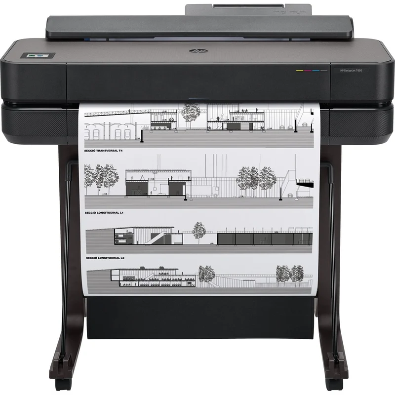 Imprimante grand format à jet d'encre HP Designjet T650 A1 - Largeur d'impression 24" - Couleur 5HB08H#B1K