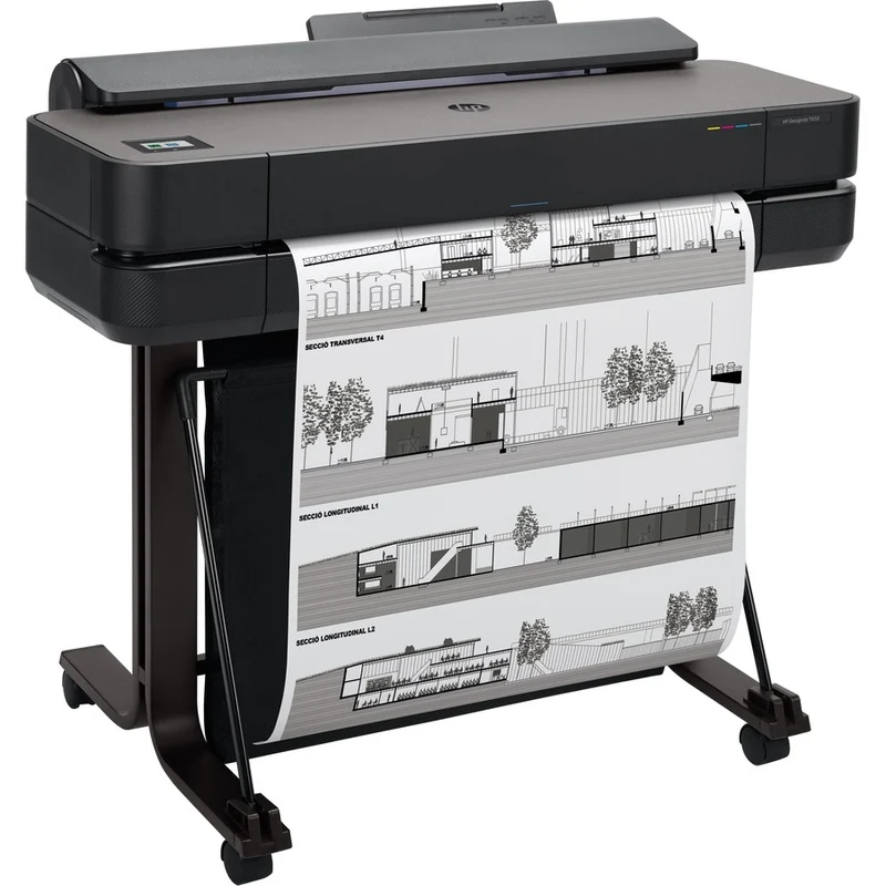 Imprimante grand format à jet d'encre HP Designjet T650 A1 - Largeur d'impression 24" - Couleur 5HB08H#B1K
