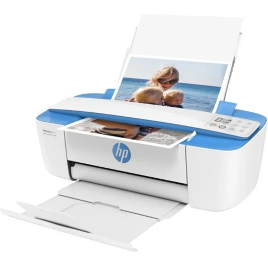 Imprimante multifonction jet d'encre sans fil HP Deskjet 3755 - Copieur/scanner couleur - 19 ppm en monochrome/15 ppm en couleur - Impression 4800 x 1200 - Impression recto verso manuelle - 1000 pages par mois - 60 feuilles - Entrée - Scanner couleur - 600 Numérisation optique - LAN sans fil - HP ePrint J9V90A#B1H