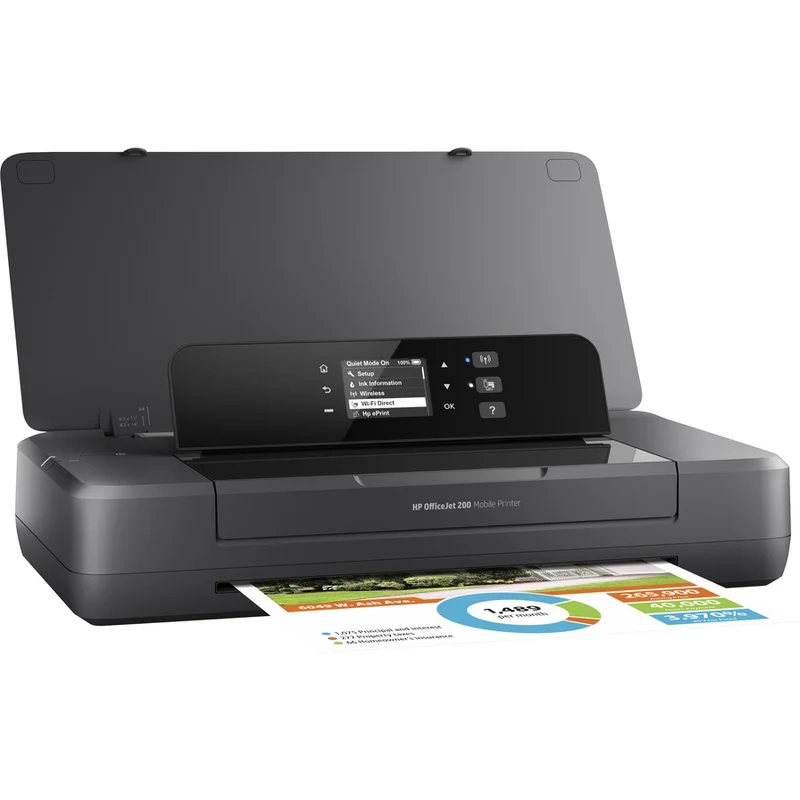 Imprimante à jet d'encre portable HP Officejet 200 - Couleur CZ993A#B1H