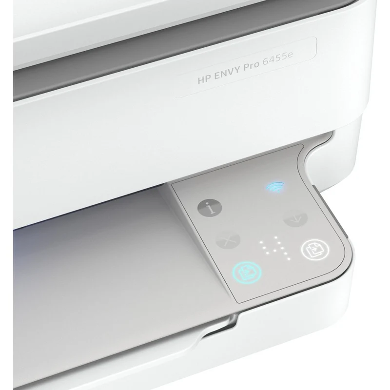 Imprimante multifonction jet d'encre HP Envy 6400 6455e - Couleur - Copieur / Télécopieur mobile / Scanner - 4800 x 1200 ppp Impression - Impression recto verso automatique - 1000 pages - 225 feuilles Entrée - Scanner à plat couleur - 1200 ppp Numérisation optique - Télécopieur couleur - LAN sans fil - Application HP Smart - Mopria 223R1A#B1H