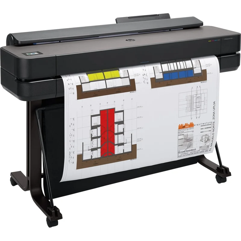 Imprimante grand format à jet d'encre HP Designjet T650 A1 - Largeur d'impression 36" - Couleur 5HB10H#B1K