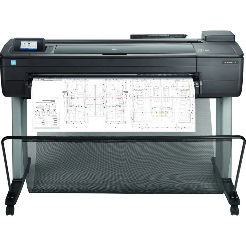 Imprimante grand format à jet d'encre HP Designjet T730 - Largeur d'impression 35.98" - Couleur F9A29D#B1K