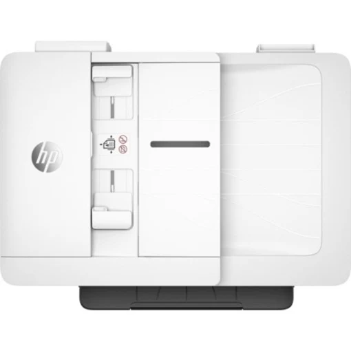 Imprimante multifonction jet d'encre HP Officejet Pro 7740 - Couleur - Copieur/Télécopieur/Scanner - 34 ppm en monochrome/34 ppm en couleur - Impression 4800 x 1200 ppp - Impression recto verso automatique - 30000 500 pages - 1200 feuilles - Entrée 5 ppp - Numérisation optique - Couleur - Télécopieur - LAN sans fil G38J1A#BXNUMXH