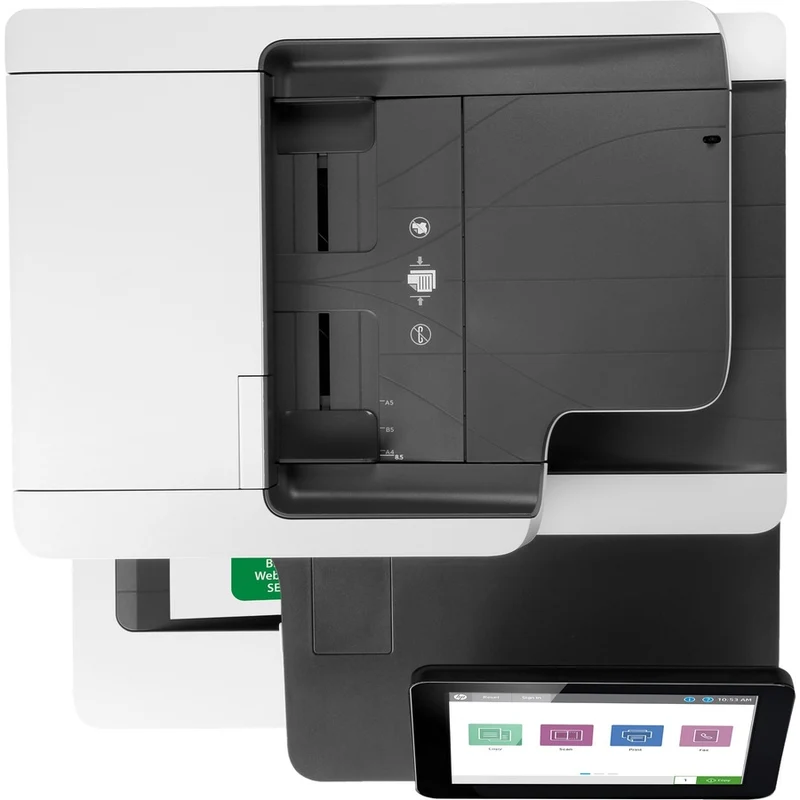 Imprimante multifonction laser HP LaserJet M578 M578f - Copieur couleur/Fax/Scanner - Impression monochrome/couleur 40 ppm - Impression 1200 1200 x 80000 650 - Impression recto verso automatique - 600 7 pages par mois - 86 feuilles d'entrée - Scanner couleur - XNUMX numérisation optique - Fax couleur - Gigabit Ethernet XNUMXZUXNUMXA#BGJ