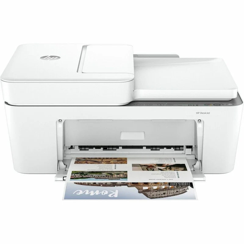 Imprimante jet d'encre multifonction filaire et sans fil HP Deskjet 4255e - Couleur - Blanc 588S6A#B1H