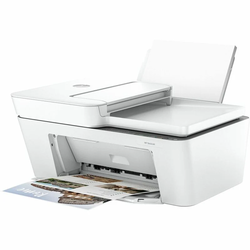 Imprimante jet d'encre multifonction filaire et sans fil HP Deskjet 4255e - Couleur - Blanc 588S6A#B1H