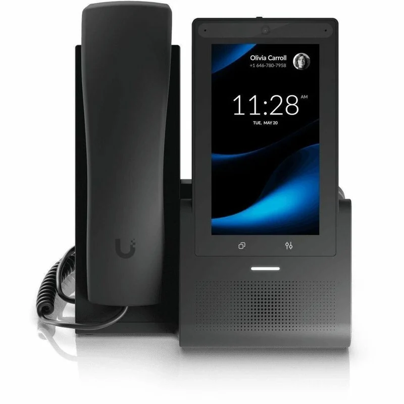 Téléphone IP Ubiquiti G3 Touch Pro - Filaire - Wi-Fi, Bluetooth - Caméra intégrée - Bureau - Noir UTP-G3-Touch-Pro