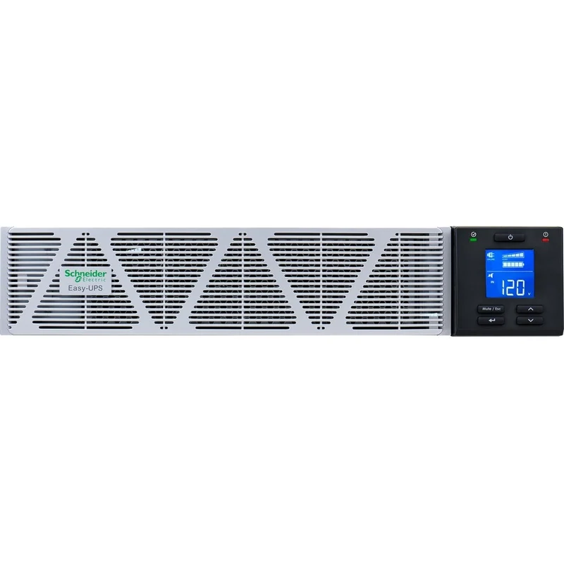 Onduleur Schneider Electric Easy UPS On-Line Li-Ion SRVSL RT 2000 120 VA 2 V, avec kit de rails SRVSLXNUMXKRARK