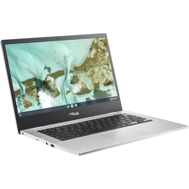 Asus Chromebook CX1 CX1400 CX1400CNA-WS01-CB Chromebook 14" - Intel Celeron N3350 - 4 Go - 32 Go de mémoire flash - Argent transparent CX1400CNA-WS01-CB