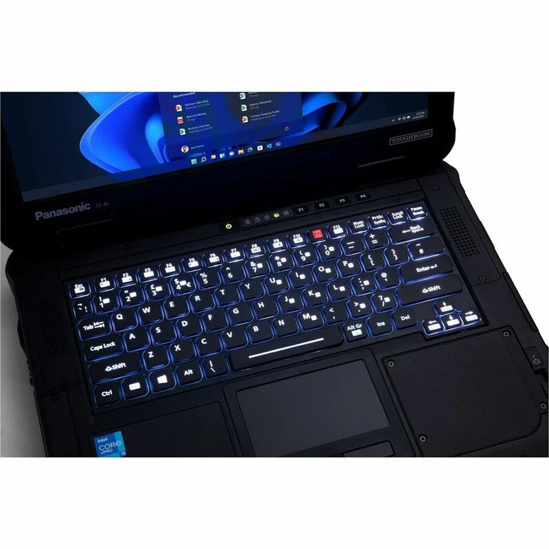 Ordinateur portable robuste Panasonic TOUGHBOOK FZ-40 FZ-40GCAAXBM 14 pouces avec écran tactile - Full HD - Intel Core Ultra 7 165H - Technologie vPro - 32 Go - SSD 512 Go FZ40GCAAXBM
