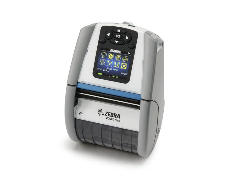 Imprimante thermique directe mobile Zebra ZQ620-HC - Monochrome - Portable - Impression de reçus - Bluetooth - LAN sans fil - Batterie incluse ZQ62-HUWA000-00