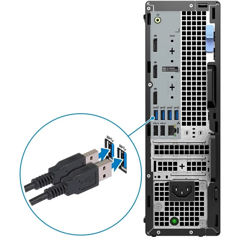 Station de travail Dell Precision 3000 3460 - Core i7 14e génération i7-14700 - Technologie vPro - 32 Go - SSD 512 Go - Compact - Noir FGM5Y