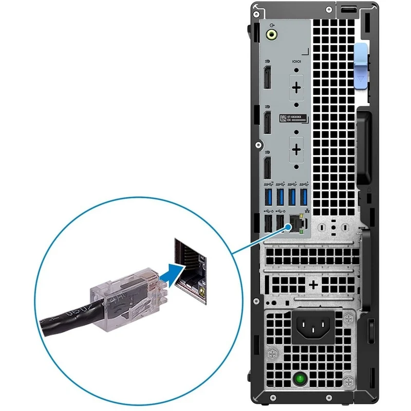 Station de travail Dell Precision 3000 3460 - Core i7 14e génération i7-14700 - Technologie vPro - 32 Go - SSD 512 Go - Compact - Noir FGM5Y