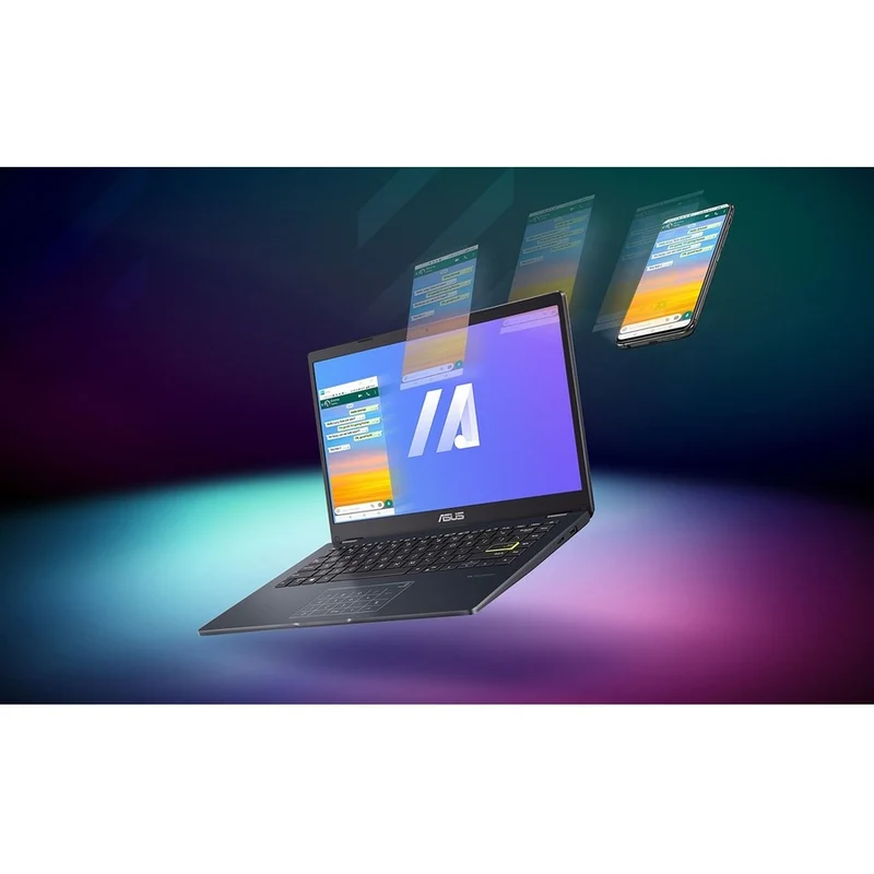 Ordinateur portable Asus L410 L410MA-WS09-CB 14" - Full HD - Intel Celeron N4020 - 4 Go - 64 Go de mémoire flash - Noir étoilé L410MA-WS09-CB