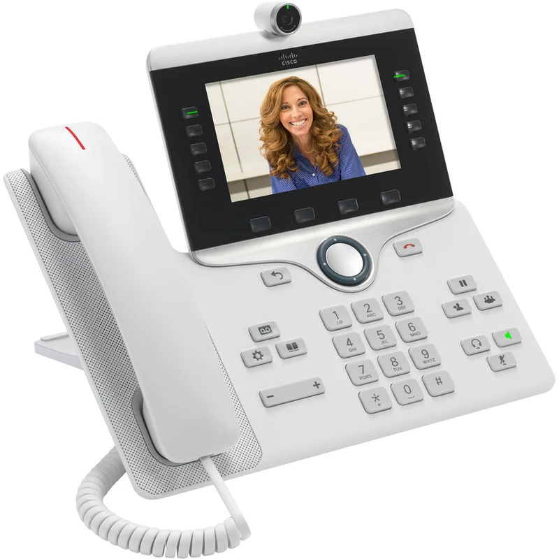 Téléphone IP Cisco 8865 - Avec ou sans fil - Avec ou sans fil - Wi-Fi, Bluetooth - Montage mural, bureau CP-8865-3PW-NA-K9=
