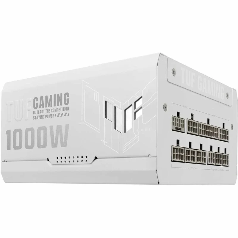 Bloc d'alimentation Asus TUF Gaming TUF-GAMING-1000G-WHITE 1000 W TUF-GAMING-1000G-WHITE