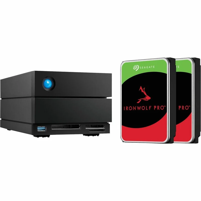Système de stockage DAS LaCie 2big Dock STLG48000400