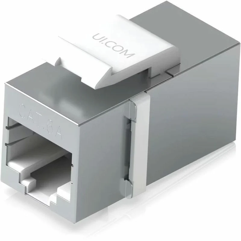 Coupleur Keystone Ubiquiti Cat6A, lot de 12 – UACC-KEYSTONE-COUPLER-C6A