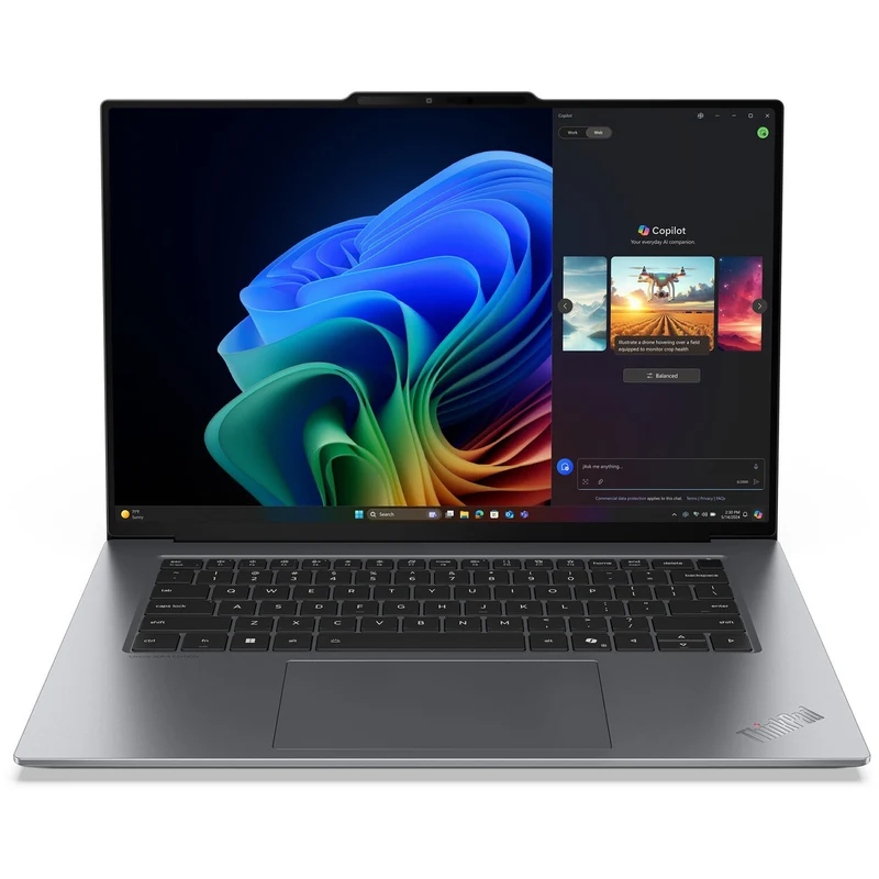 Ordinateur portable Lenovo ThinkPad X9-14 Gen 1 (21QA0000US) 14 pouces - WUXGA - Intel Core Ultra 5 226V - 16 Go - SSD 512 Go - Clavier anglais (États-Unis) - Gris arctique, noir (21QA0000US)
