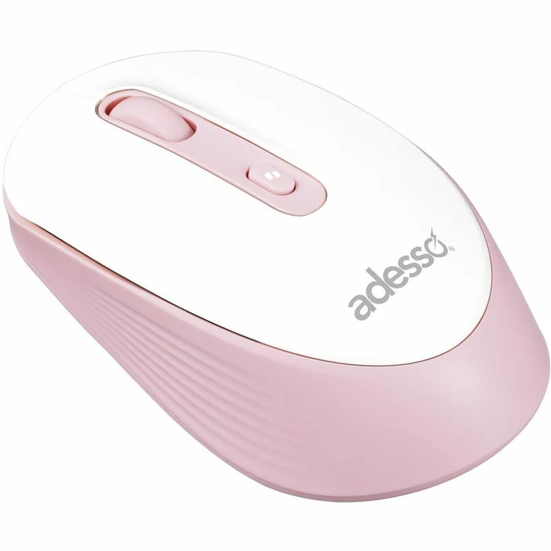Souris sans fil Adesso iMouse A30P avec bouton de raccourci AI CoPilot (rose) IMOUSE-A30P