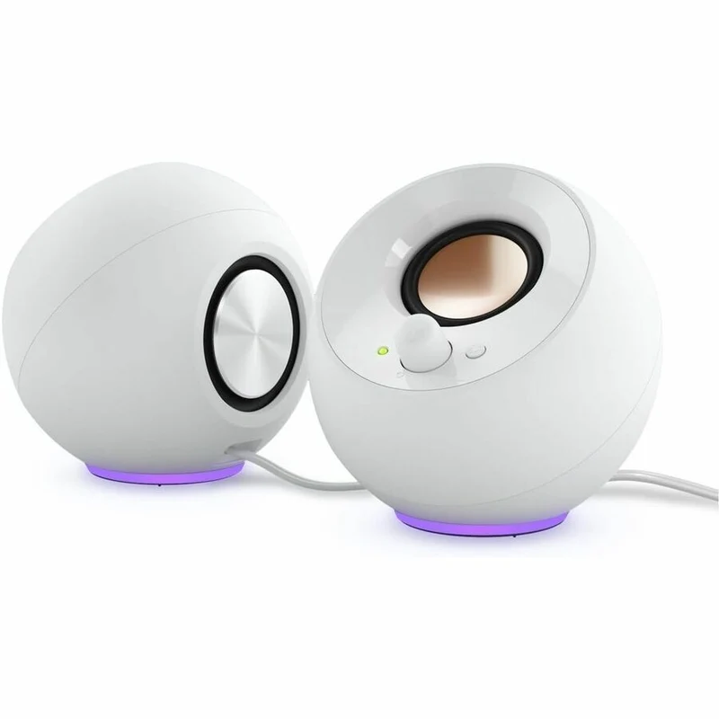 Système d'enceintes Creative Pebble SE 2.0 - 4.4 W RMS - Blanc 51MF1725AA001