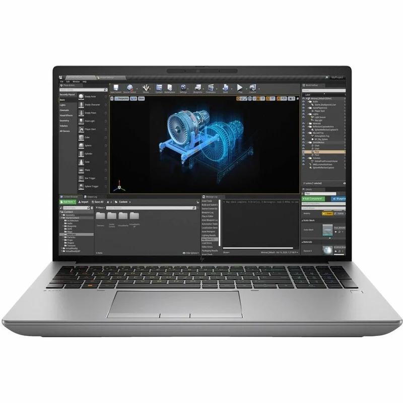 Station de travail mobile HP ZBook Fury G10 16" - WQUXGA - 3840 x 2400 - Intel Core i7 13e génération i7-13850HX Icosa-core (20 cœurs) 2.20 GHz - 32 Go de RAM totale - 1 To SSD 878K7UT#ABA