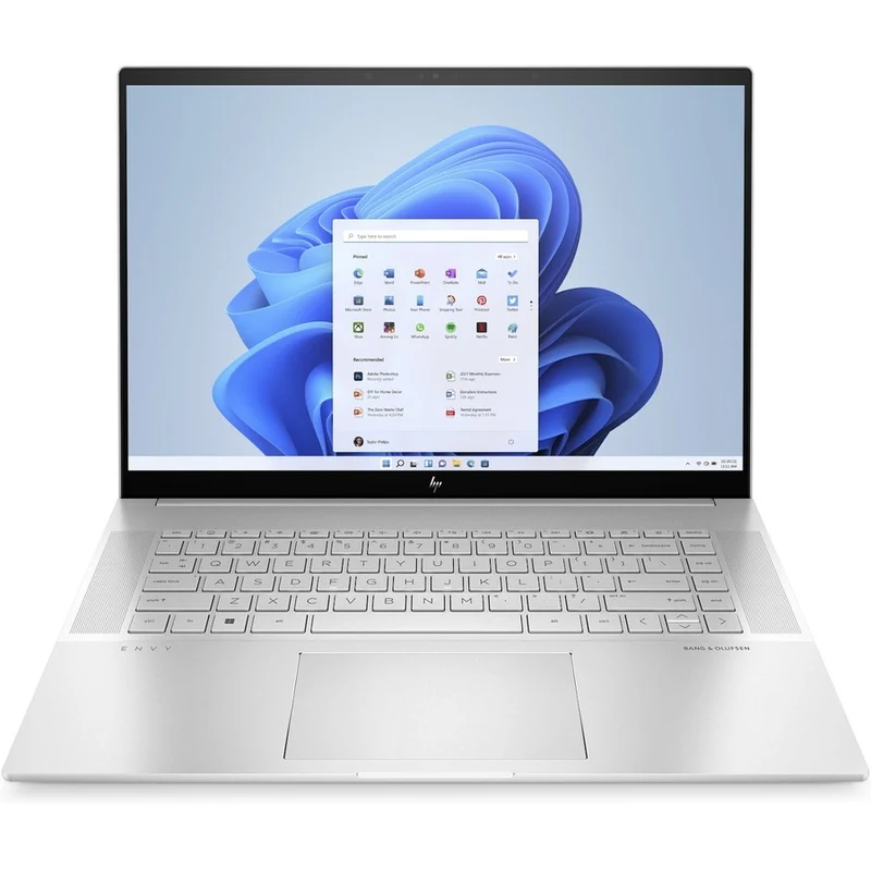 Ordinateur portable HP Envy 16-h0000 16-h0010ca 16" - WQXGA - 2560 x 1600 - Intel Core i7 12e génération i7-12700H (14 cœurs) - Plateforme Intel Evo - 16 Go de RAM - SSD 1 To - Aluminium argent naturel 378X6UA#ABL