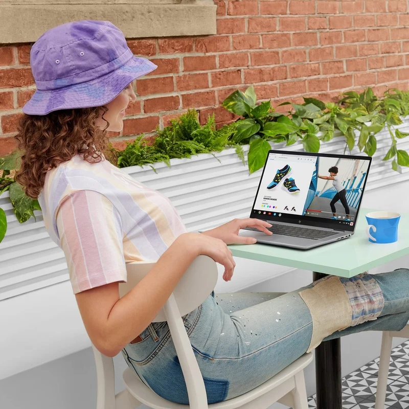 Chromebook HP 14" à écran tactile - Full HD - 1920 x 1080 - Intel Core i5 11e génération i5-1135G7 Quad-core (4 cœurs) - 8 Go de RAM - SSD 256 Go - Argent minéral 2L7L8UA#ABL