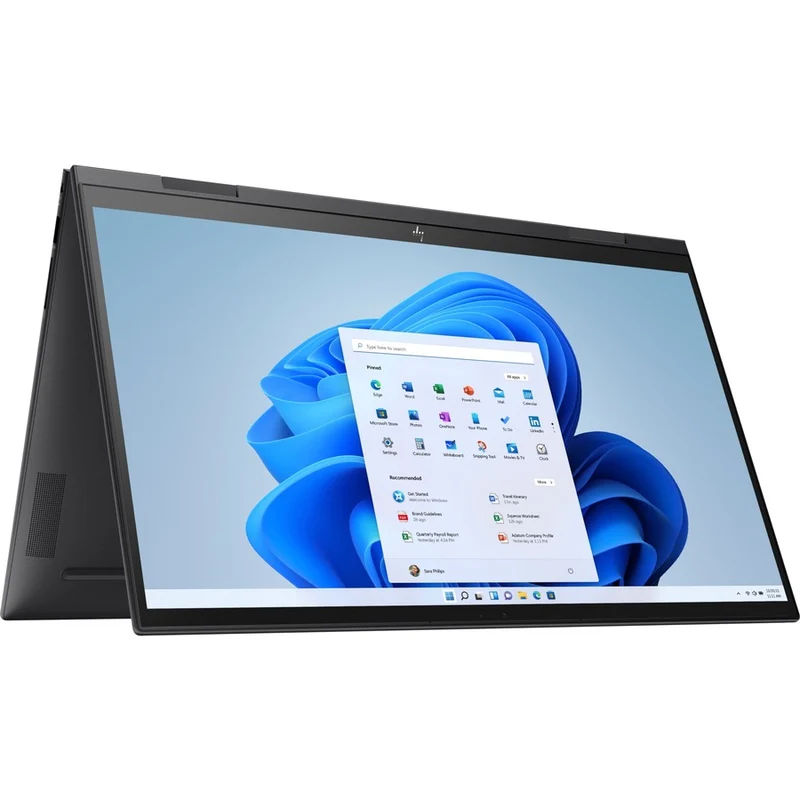 Ordinateur portable à écran tactile HP Envy 15.6" - Full HD - 1920 x 1080 - AMD Ryzen 5 5500U Hexa-core (6 cœurs) - 8 Go de RAM totale - 1 To SSD - Nightfall Black 378U1UA#ABL