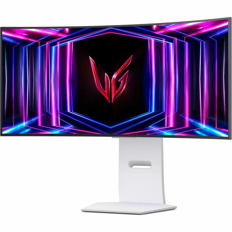 Moniteur de jeu OLED incurvé UWQHD de 34 pouces LG UltraGear 95GS34QE-W - 21:9 - Blanc 34GS95QE-W