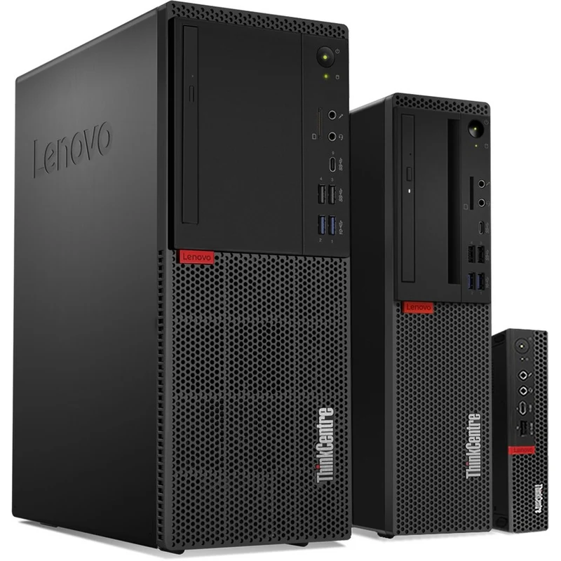 Ordinateur de bureau Lenovo ThinkCentre M75s Gen 2 11R80051CA - AMD Ryzen 5 PRO 5650G - 16 Go - SSD 256 Go - Petit format - Noir 11R80051CA