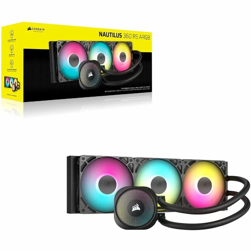 Refroidisseur liquide pour processeur Corsair NAUTILUS 360 RS ARGB CW-9060093-WW