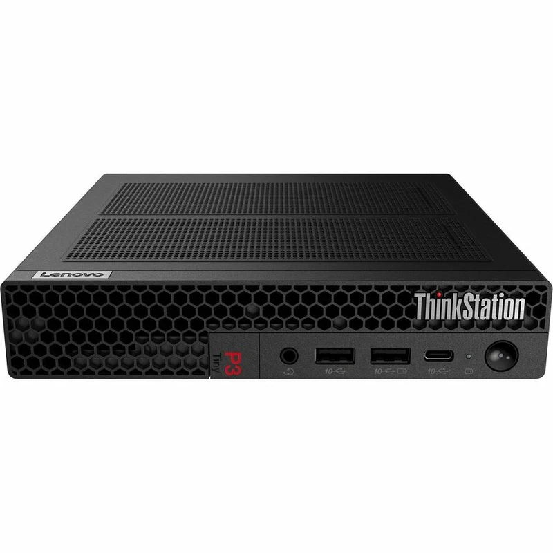 Station de travail Lenovo ThinkStation P3 30H0006LCA - 1 x Intel Core i7 14e génération i7-14700 - Technologie vPro - 16 Go - SSD 512 Go - Tiny - Noir 30H0006LCA