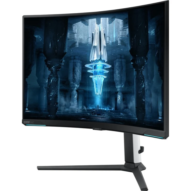 Samsung Odyssey Neo G8 S32BG852NN Moniteur LCD de jeu Quantum Mini LED à écran incurvé 32K UHD 4" - 16:9 - Blanc, Noir LS32BG852NNXGO