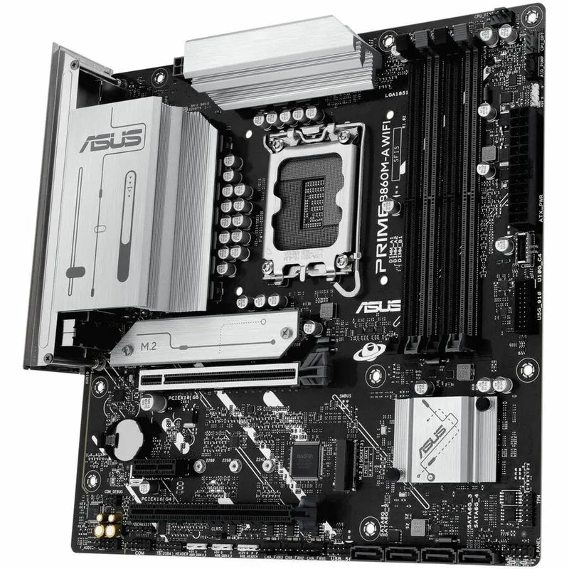 Carte mère de bureau Asus Prime B860M-A WIFI-CSM - Chipset Intel B860 - Socket LGA-1851 - Micro ATX PRIME B860M-A WIFI-CSM