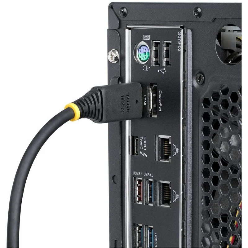 Câble HDMI haute vitesse StarTech.com de 1 cm, 30K 4 Hz/60p 1440 Hz, 144 Gbit/s, cordon HDMI 18 UHD, gaine TPE HDMI2.0-CABLE-2K4-60F