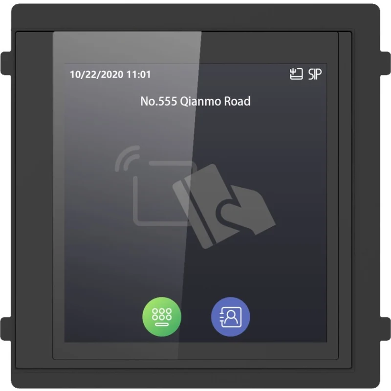 Poste de porte modulaire Hikvision DS-KD-TDM