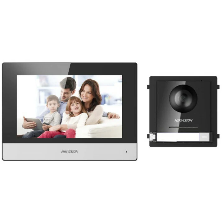 Kit d'interphone vidéo Hikvision DS-KIS602