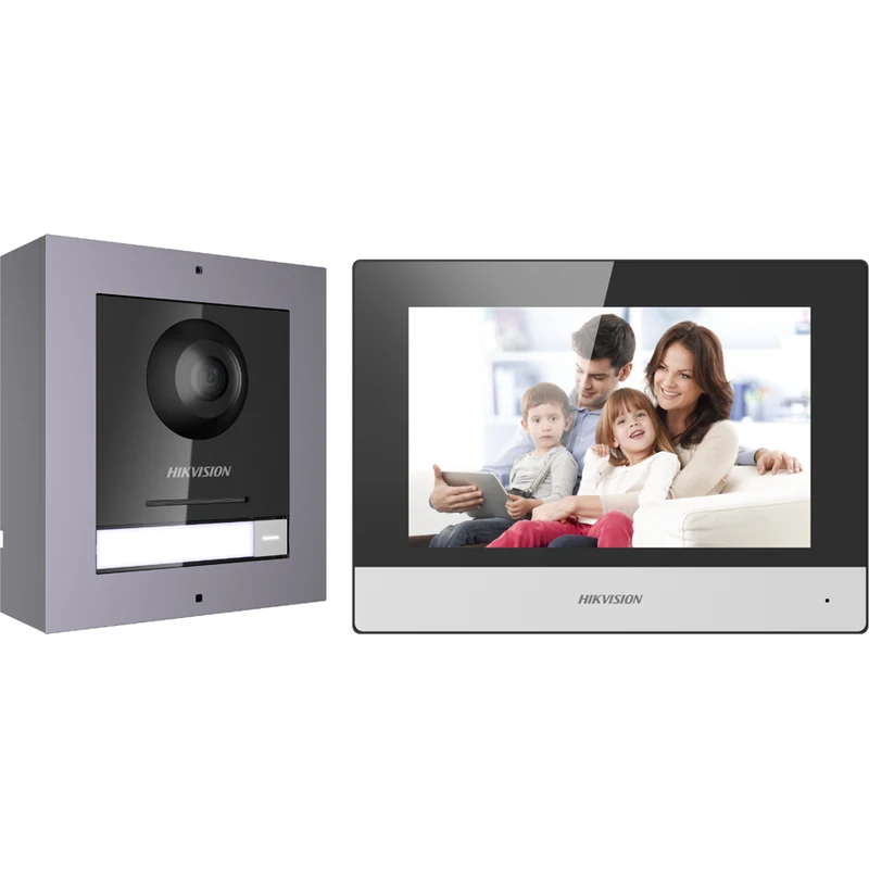 Kit d'interphone vidéo Hikvision DS-KIS602