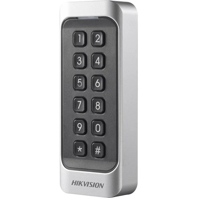 Lecteur de cartes/dispositif d'accès par clavier Hikvision DS-K1107AMK DS-K1107AMK